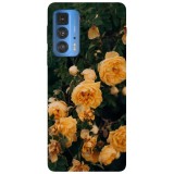 Husa compatibila cu Motorola Moto G22 model Golden Celebration Rose, Silicon, TPU, Viceversa, Transparent, Carcasa