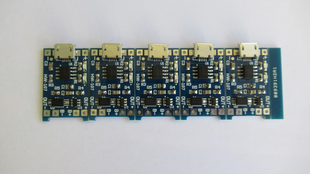 Modul incarcare,protectie bms 5V 1A microUSB 1S 3.7V Li-ion 18650 ...