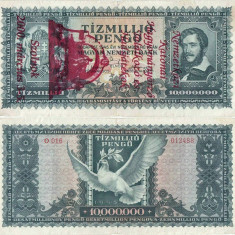 2000 ( 1945 ) , 10,000,000 pengő ( P-123 Szolnok ) - Solnoca ( Ungaria )