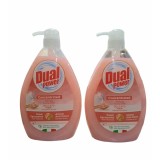 Set 2x Detergent Vase, Gel, Super-Concentrat, Dual Power, Delicat, 1L