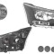 Far Ford Transit, 06.2016-, fata, Dreapta, cu daytime running light; H15+H7+PY21W+W5W; electric; negru; cu motor, TYC