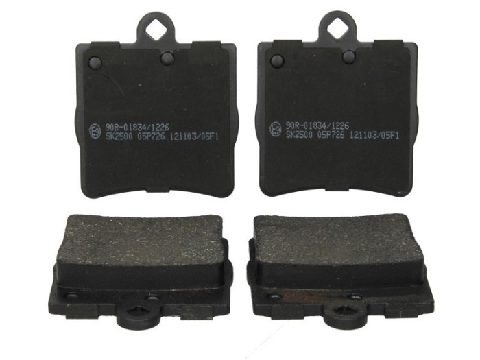 Set placute frana,frana disc MERCEDES C-CLASS (W203) (2000 - 2007) KROTTENDORF KRO1545