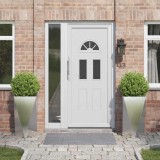 vidaXL Jardinieră 2 pcs Argintiu 40 x 40 x 75 cm Oţel inoxidabil 883789