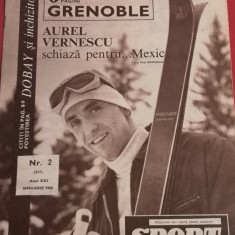 Revista SPORT nr. 2/ianuarie 1968