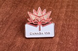 QW9 L 33 - Insigna - tematica simbolistica - frunza de artar - Canada