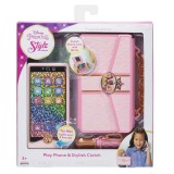 Cumpara ieftin Disney Princess Set Jucarie: Gentuta, Telefon cu Sunete, Accesorii Printese, Luciu Buze, Carduri Credit, 3+ Ani