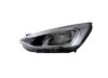 Far Ford Focus, 04.2018-12.2021, montare fata, stanga, cu lumini de zi tip LED; H1+H7+PY21W; electric; argintiu; fara modul lumini de zi LED; cu moto