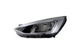Far Ford Focus, 04.2018-12.2021, montare fata, stanga, cu lumini de zi tip LED; H1+H7+PY21W; electric; argintiu; fara modul lumini de zi LED; cu moto
