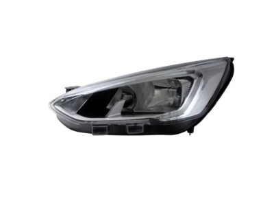 Far Ford Focus, 04.2018-12.2021, montare fata, stanga, cu lumini de zi tip LED; H1+H7+PY21W; electric; argintiu; fara modul lumini de zi LED; cu moto foto