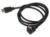 Cablu HDMI 2.0 HDCP 2.2 90&deg; PVC 1,5m, Goobay