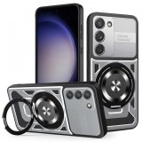 Husa pentru Samsung Galaxy S23 S911, Techsuit, RuggedCam, Gri