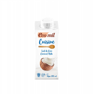 Crema vegetala cocos eco pentru gatit 200ml foto