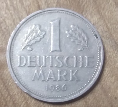 Germania 1 mark 1986 foto