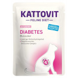 Kattovit Diabetes Pungă de somon 85 g