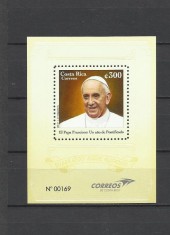 COSTA RICA 2014 PAPA FRANCISC foto
