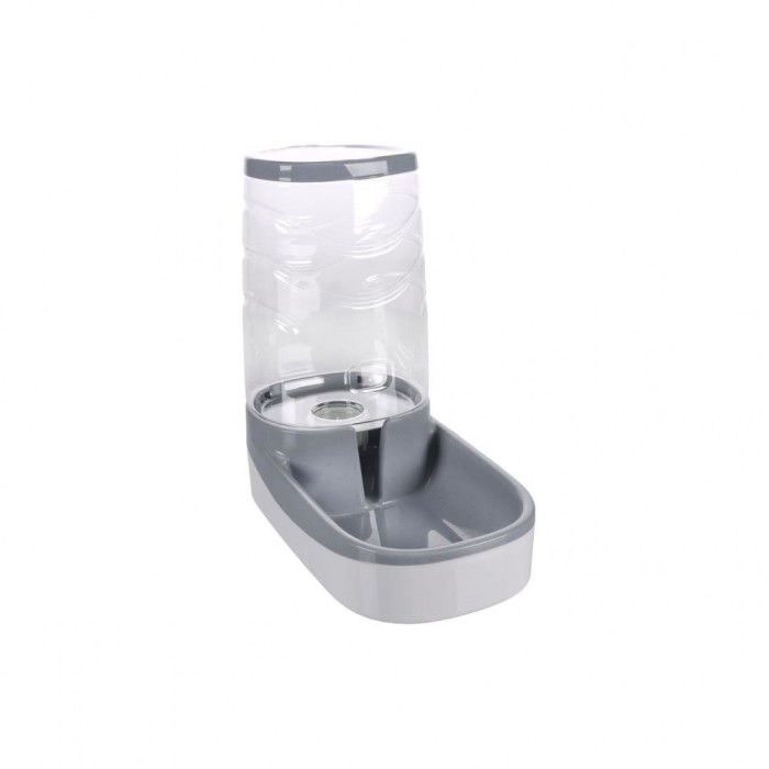 DISPENSER AUTOMAT APA PENTRU CAINI SI PISICI FRED GRI ALB FLAMINGO 30.5x17x31CM 3.5L