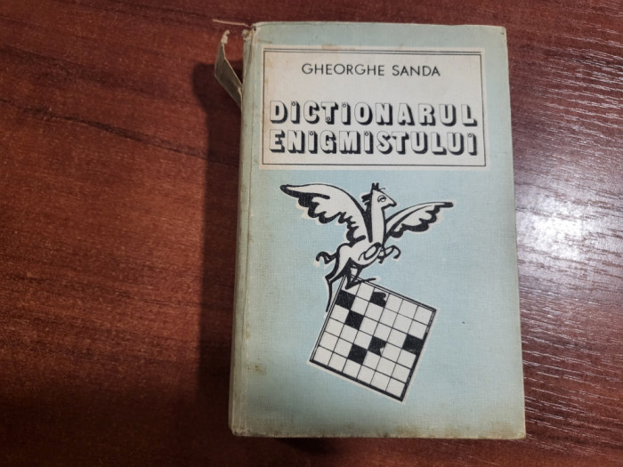 Dictionarul enigmistului de Gheorghe Sanda