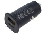 Alimentator USB Baseus 12-24V DC, Soclu USB A și USB C