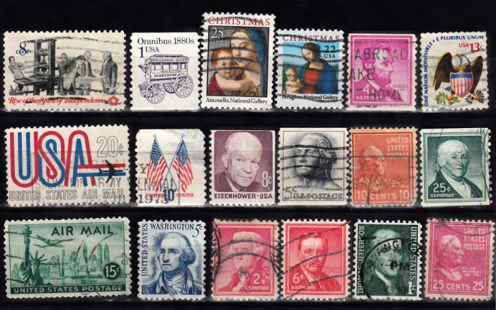 A7 T1 52 - Timbre foarte vechi - America