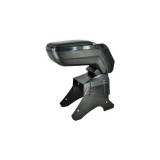Cotiera Auto Universala Neagra, Reglabila si Culisanta - Premium ALM