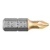 Set 2 biti PZ2 Graphite 25 mm, 1/4 inch, pentru surubelnita electrica