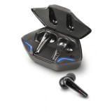 Casti In-Ear wireless TWS, Esperanza Sagitta 95838, Bluetooth v.5.0, cu statie de incarcare, negre Negru