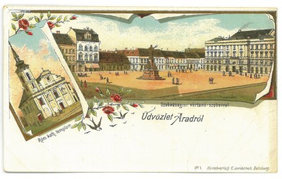 5119 - ARAD, Litho, Romania - old postcard - unused foto