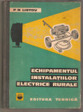 P.N.Listov-Echipamentul instalatiilor electrice rurale