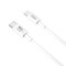 Cablu pentru incarcare si transfer de date XO NB-Q189B, USB Type-C/Lightning, Power Delivery 20W, 2m, Alb