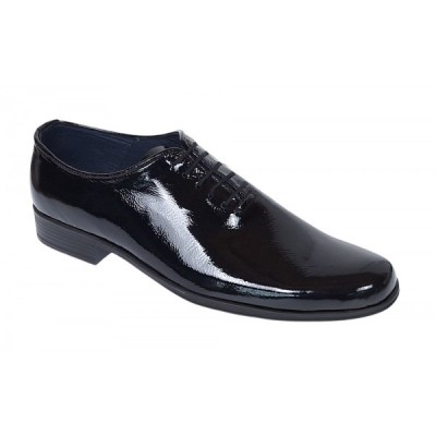 Oferta marimea 40 43 Pantofi barbati eleganti din piele naturala Negru LAC - LPMOD1SLAC foto