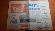 magazin 11 martie 1972-gigantii cimentului orasul campulung si alesd,bihor foto