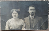 Cuplu din Rusia// foto tip CP, 1913