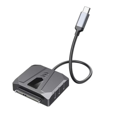 Adaptor cablu SATA ORICO cablu USB 3.0 la SATA III pentru hard disk-uri HDD/SSD de 2.5 inchi, lungime cablu 30 cm, negru foto