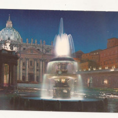 FA36-Carte Postala- ITALIA - Roma, Vatican, Piazza s. Pietro, circulata 1972