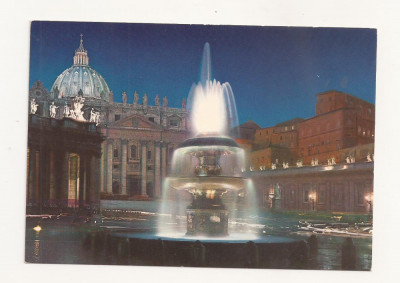 FA36-Carte Postala- ITALIA - Roma, Vatican, Piazza s. Pietro, circulata 1972 foto