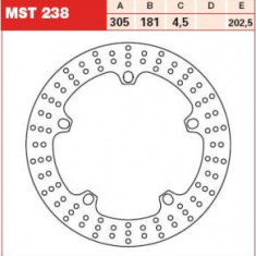 Disc frână fix față, 305/181x4,5mm 5x202,5mm, diametru gaură de centrare 16,5mm, spacing 0 (required kit for conversion MST%FK) compatibil: BMW K 1100