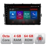 Navigatie VW 2DIN 2018- E-933 Octa Core cu Android Radio Bluetooth Internet GPS WIFI DSP 4+64GB 4G RESIGILAT CarStore Technology