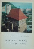 Marcel Dragotescu - Monumente istorice din judetul Neamt