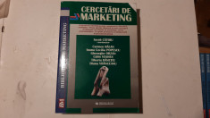 Cercetari de marketing - Iacob Catoiu foto