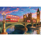 Puzzle din lemn - Palace of Westminster, Big Ben, London | Trefl