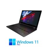 Laptop Lenovo P53, Hexa Core i7-9850H, 32GB DDR4, SSD, Quadro T1000, Win 11 Pro