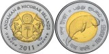 Andaman &amp;amp; Nicobar Islands (India) 2011 - 10 rupee, dugong,UNC