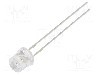 Dioda LED, 5mm, verde albastrui, 1560...2180mcd, 20mA, 3,1...3,6V, OPTOSUPPLY - OSG3DA57E1A