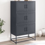 VidaXL Dulap, antracit, 68,5x38,5x123,5 cm, oțel