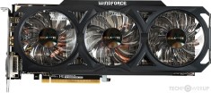 Placa video Gigabyte R9 280 Windforce #X cu 3gb ddr5/256 bits