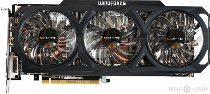 Placa video Gigabyte R9 280 Windforce #X cu 3gb ddr5/256 bits