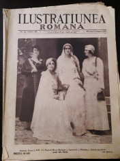 Revista Ilustratiunea romana 5 august 1931 Regina Maria nunta princiara Sinaia foto