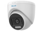 Camera Hikvision HiLook Turbo HD, ColorVu, 2MP, lentila 2.8mm, IR 20m, Lumina Alba 20m, Microfon - THC-T129-LPS SafetyGuard Surveillance