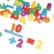 Set cifre si semne matematice magnetice Lena multicolore 36 piese 3 cm lungime