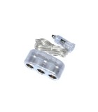 Spliter bricheta auto cu 3 iesiri cablu 1m, Oem